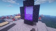 Cheapest way to craft a Nether Portal (Image via Minecraft)